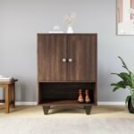 Astero Engineered Wood Shoe Cabinet