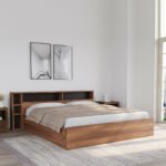 Torrie King Bed With Headboard & Box Storage