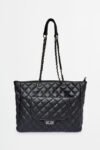 Black Twist Tote