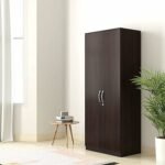 Amazon Brand - Solimo Medusa 2 Door Engineered Wood Wardrobe