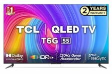 TCL 4K Ultra HD Smart QLED Google TV (55 inches)
