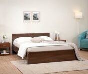 Amazon Brand - Solimo Wood Queen Size Bed