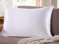 LA VERNE Microfibre Solid Sleeping Pillow